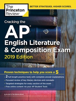 cover image of Cracking the AP English Literature & Composition Exam, 2019 Edition